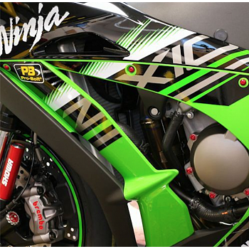 Katteenpulttisarja Alumiinia Kawasaki ZX-10R 2016-> - Pro Bolt