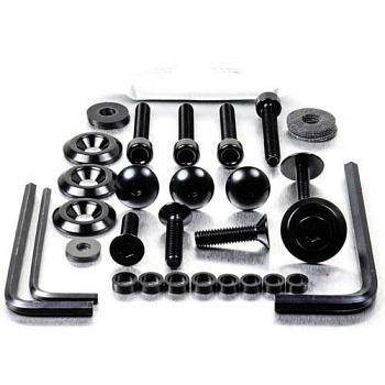 Katteenpulttisarja Alumiinia Suzuki GSF 1200 Bandit 2001-2005 Musta - Pro Bolt