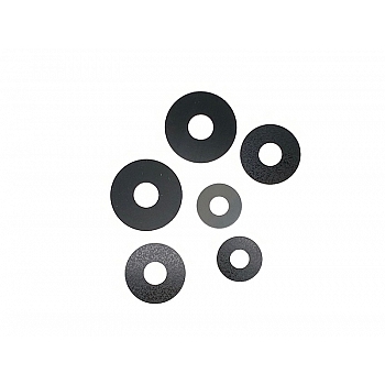 Aluslevy Yksittäin M5 Ø12mm/0.5mm, Nylonia - Pro-Bolt