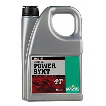 Moottoriöljy Power Synt Täyssynteettinen 4T 10W/50 4L - Motorex
