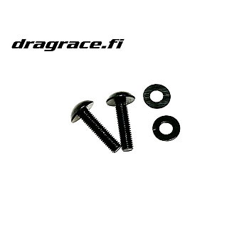 Katteenlasinpulttisarja (2 kpl), Suzuki Hayabusa GSX 1300 R 2021-2023 Alumiinia - Pro-Bolt