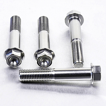 Jarrusatulan Kiinnityspultti 55 mm (4 kpl), Etujarru, Teräs - Pro-Bolt