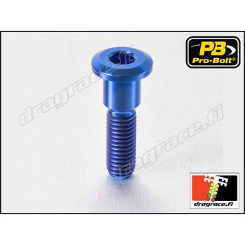 Jarrulevyn Pultti Suzuki M8 x 33 mm (1 kpl), Takalevy, Titaani - Pro-Bolt