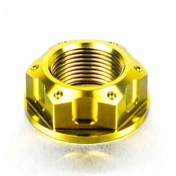 Takapyörän Akselin Mutteri M22 x 1.5 mm Honda, Suzuki, Yamaha, Titaania - Pro-Bolt