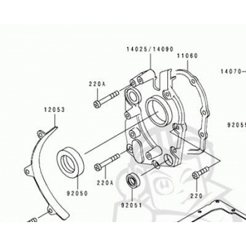 Gasket, Transmission Cover Kawasaki