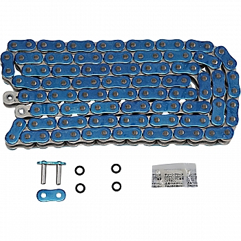 Ketju 520 ZVX3 "QX-rengas" 150 Lenkkiä Metalli Sininen - EK Chains
