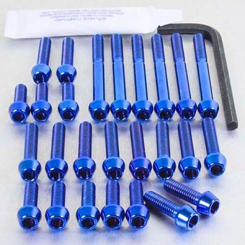Moottorinpulttisarja Titaania Kawasaki Z 1000 2007-2009 - Pro-Bolt