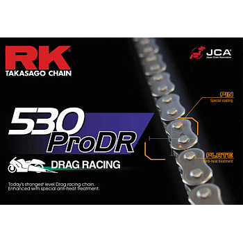 Ketju 530 ProDR Dragrace 170 Lenkkiä - RK Takasago