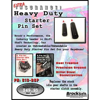 Starter Pin Set Suzuki Hayabusa 1999-2002