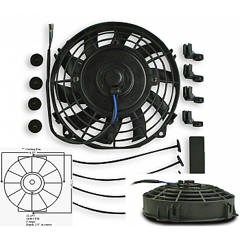 Radiator Fan, Primary or Secondary 7" Sportbikes