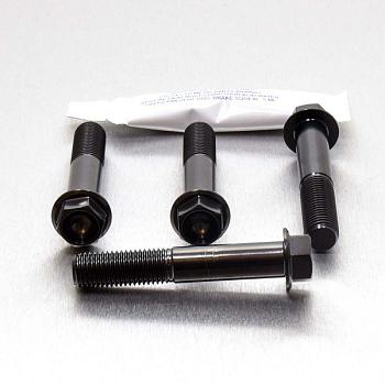 Jarrusatulan Kiinnityspultti 30 mm (4 kpl), Etujarru, Titaani - Pro-Bolt