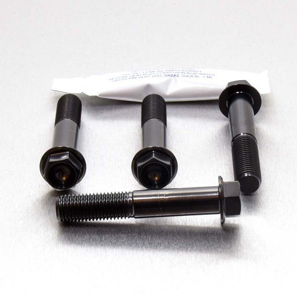 Jarrusatulan Kiinnityspultti 30 mm (4 kpl), Etujarru, Titaani - Pro-Bolt