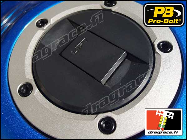 Tankinkorkinpulttisarja Suzuki Hayabusa 2012->, GSX-R 1000 2012->, GSX-R 750/600 2008-2010, GSF 1200, SV Alumiinia - Pro-Bolt