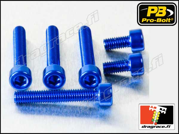 Tankinkorkinpulttisarja Triumph Daytona 955i 1999-2001, 2004-2005 Alumiinia - Pro-Bolt