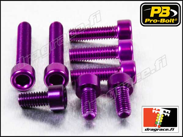 Tankinkorkinpulttisarja Yamaha YZF 600 Thundercat 1996-2004 Alumiinia - Pro-Bolt