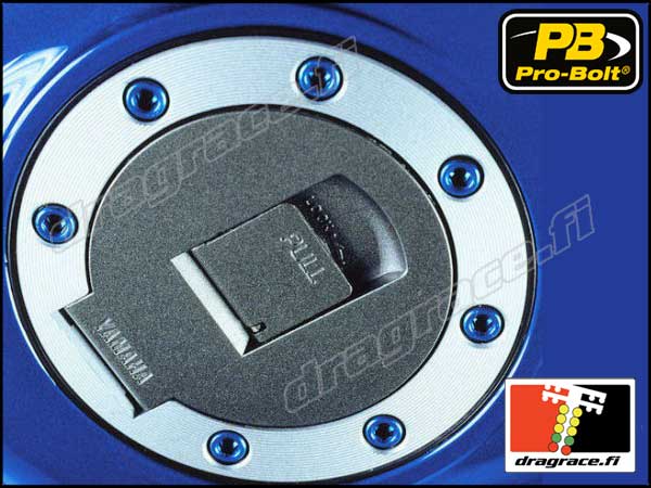 Tankinkorkinpulttisarja Yamaha YZF-R1, YZF-R6, FZS, FZR, YZF, XJ, FJ, XV jne. Alumiinia - Pro-Bolt