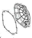 Kytkinkopantiiviste Kawasaki ZX-14 / ZZR 1400 2006-2019 - Cometic